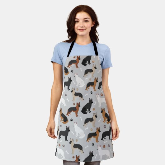 Duitse Botten en poten van schapen Schort (Gedragen)