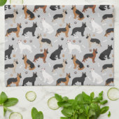 Duitse Botten en poten van schapen Theedoek (Gevouwen)