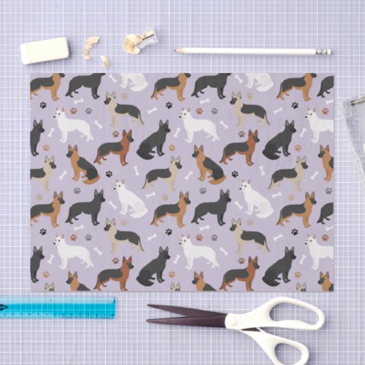 Duitse Botten en poten van schapen Tissuepapier (Craft)