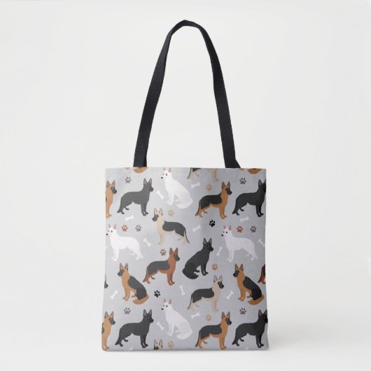 Duitse Botten en poten van schapen Tote Bag (Voorkant)