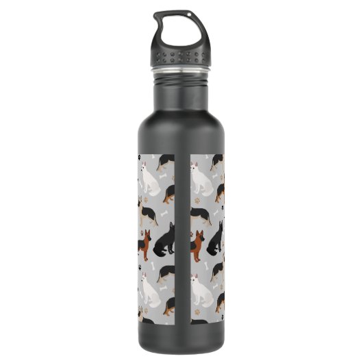 Duitse Botten en poten van schapen Waterfles (Achterkant)