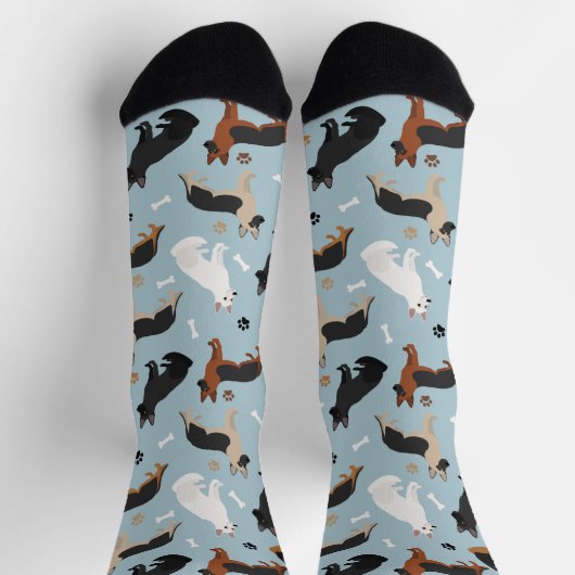 Duitse Botten van schapenhouderij en zwakkeren Sokken (Top)