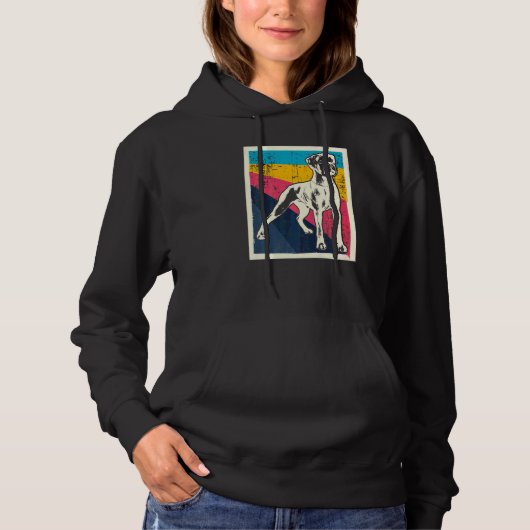 Duitse Boxer Hondenras Hoodie (Voorkant)