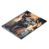 Duitse Boxer met zonnebril op een tropisch strand Notitieboek (Linkerzijde)