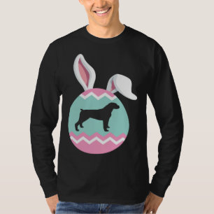 Duitse Boxer Paasei Konijnenoren T-shirt