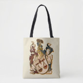  Duitse bruin- en goudlakken van wapens Tote Bag (Voorkant)