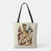  Duitse bruin- en goudlakken van wapens Tote Bag (Achterkant)