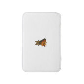 Duitse Bulldog Halloween Hond in Vampier Kostuum W Badmat (Voorkant Verticaal)