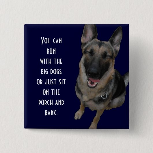 Duitse Button Shepherd (Voorkant)