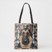 Duitse Canvas tas Shepherd (Voorkant)
