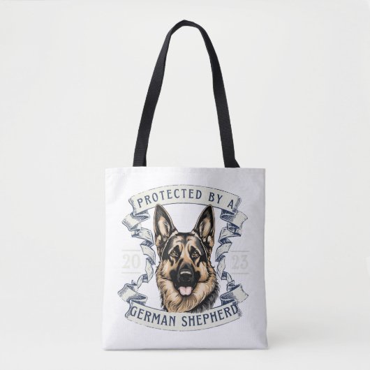 Duitse Canvas tas Shepherd (Voorkant)