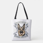 Duitse Canvas tas Shepherd (Achterkant)