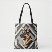 Duitse Canvas tas Shepherd (Voorkant)