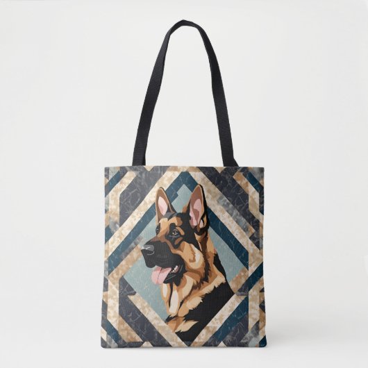 Duitse Canvas tas Shepherd (Voorkant)