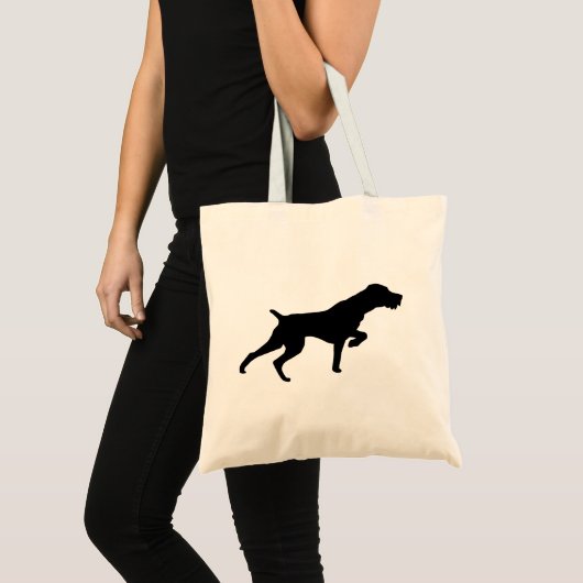 Duitse Canvas tas Wirehaire Pointer (Voorkant (product))
