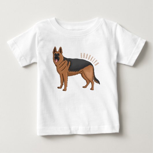 Duitse cartoon herder (Voorkant)