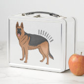 Duitse cartoon herder (In situ)