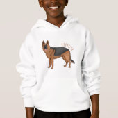 Duitse cartoon herder (Voorkant)