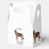 Duitse cartoon herder bedankdoosjes (Geopend)