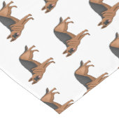 Duitse cartoon herder korte tafelloper (Hoek)