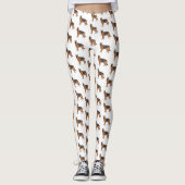 Duitse cartoon herder leggings (Voorkant)