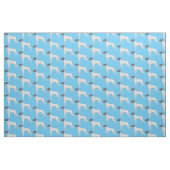 Duitse cartoon van Shorthaired Pointer-hond Stof (Fat Quarter)