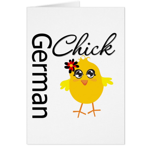 Duitse chick (Voorkant)