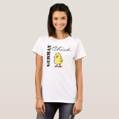 Duitse chick t-shirt (Voorkant volledig)