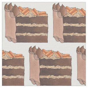 Duitse chocolade laag taart plak bakken dessert stof