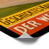 Duitse Circus Advertisement Vintage 1900 Poster (Hoek)