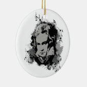 Duitse componist Beethoven klassieke muziek Keramisch Ornament (Rechts)