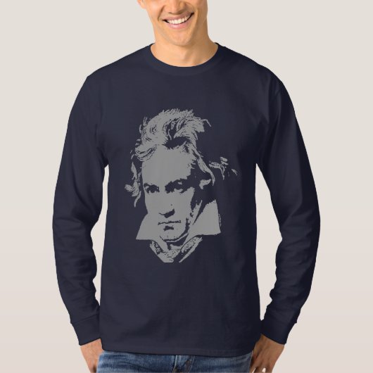 Duitse componist, Pianist Beethoven T-shirt (Voorkant)