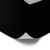 Duitse componist, Pianist of klassieke muziek. Poster (Hoek)