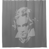 Duitse componist, Pianist of klassieke muziek. Sho Douchegordijn (Voorkant)