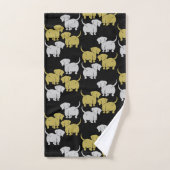 Duitse Dachshund Dog Patronen Bad Handdoek (Handdoek)