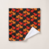 Duitse Dachshund Dog Patronen Bad Handdoek (Wasdoekje)