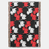 Duitse Dachshund Dog Patronen Deken (Voorkant Verticaal)