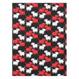 Duitse Dachshund Dog Patronen Tafelkleed