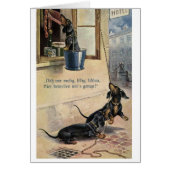  - Duitse Dachshunds Steal Sause (Voorkant)