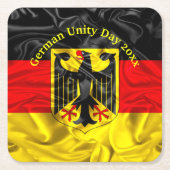 Duitse Dag van de Eenheid, Duitse Nationale Dag Kartonnen Onderzetters (Voorkant)