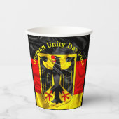 Duitse Dag van de Eenheid, Duitse Nationale Dag Papieren Bekers (Voorkant)