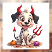 Duitse dalmatiër kattenkwaad raamsticker (Vel 2)