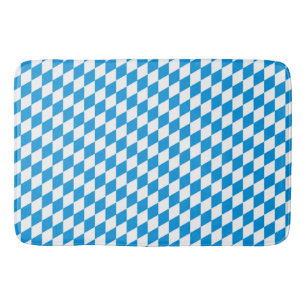 Duitse deelstaat Beieren - Vlag Kleurenpatroon Badmat
