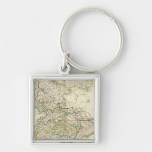 Duitse deelstaten sleutelhanger