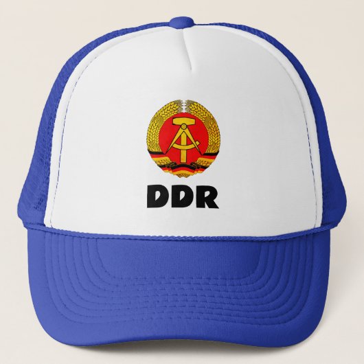 Duitse Democratische Republiek (DDR, DDR) Oost-Dui Trucker Pet (Voorkant)