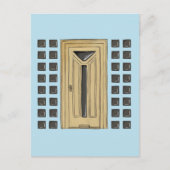 Duitse deur 1 briefkaart (Voorkant)