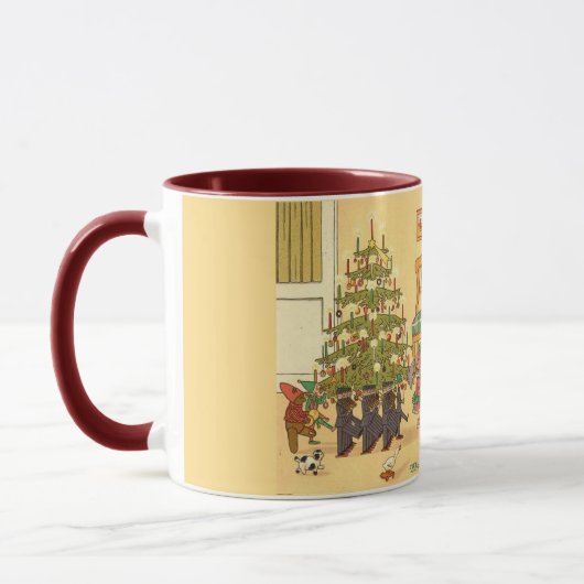 DUITSE DEUTSCH CHRISTMAS COFFEE MOK (Links)