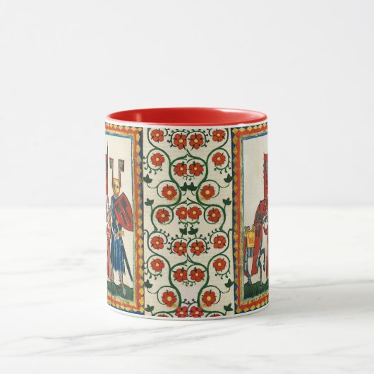 DUITSE DICHTER ALS DUITSE RIDDER MIDDELEEUWSE MINI MOK (Midden)