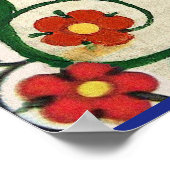 DUITSE DICHTER ALS DUITSE RIDDER MIDDELEEUWSE MINI POSTER (Hoek)