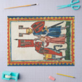 DUITSE DICHTER ALS DUITSE RIDDER MIDDELEEUWSE MINI TISSUEPAPIER (Craft)